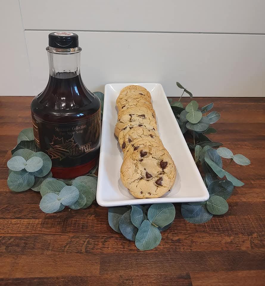 Vanilla Infused Maple Syrup ~ Half-Pint (8oz)