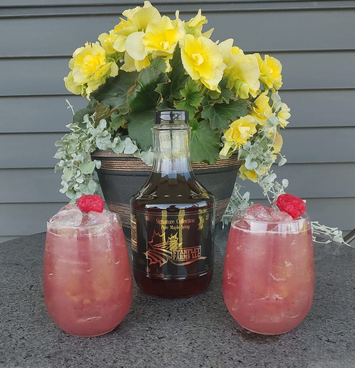 Half-Pint Maple Syrup Gift Set ~ Pure, Cinnamon & Vanilla Infused (8 oz each)
